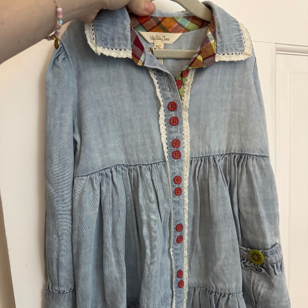 Matilda Jane NWT chambray dress 4